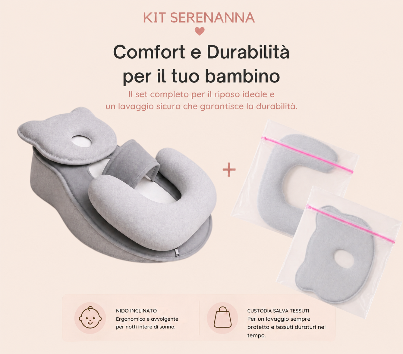 SereNanna - Anti-Reflusso, Coliche e Testa Piatta